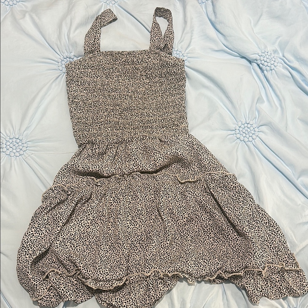 Jessica Simpson Leopard Print Mini Dress